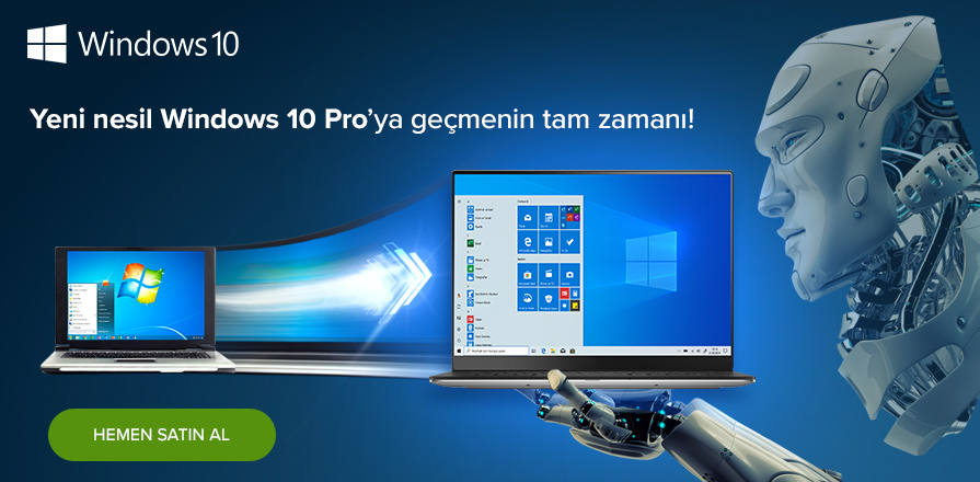 Windows 10 Pro Geçiş Zamanı