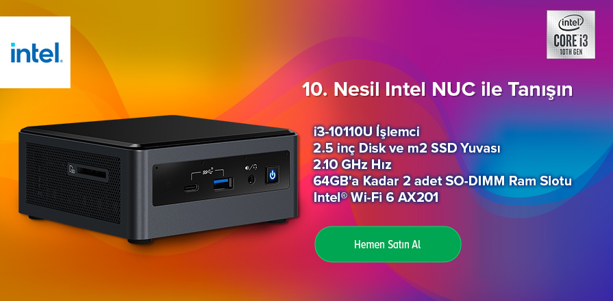 10. Nesil Intel NUC ile Tanışın